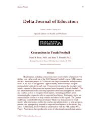 Concussions in Youth Football