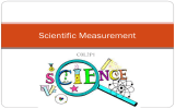Scientific Measurement C0L2P1