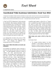 Fact Sheet Coordinated Tribal Assistance Solicitation: Fiscal Year 2014