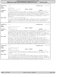 ORIGINAL DECISION REPORT FROM TO 09-01-2015 09-30-2015