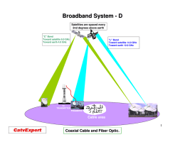 Broadband System - D Coaxial Cable and Fiber Optic.