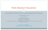 Risk-Based Valuation