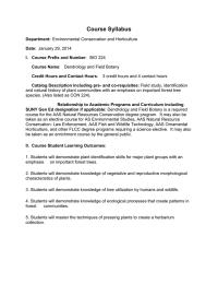 Course Syllabus