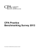 CPA Practice Benchmarking Survey 2013