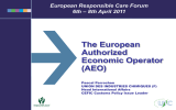 The European Authorized Economic Operator (AEO)