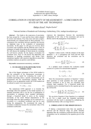 CORRELATION IN UNCERTAINTY OF MEASUREMENT - A DISCUSSION OF Rüdiger Kessel