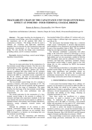 TRACEABILITY CHAIN OF THE CAPACITANCE UNIT TO QUANTUM HALL