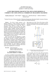 A NEW PROCEDURE FOR DETECTING DEVIATIONS BEHIND AN