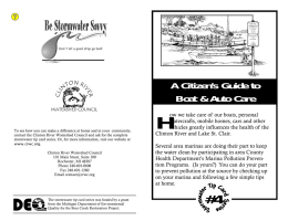 H  A Citizen&rsquo;s Guide to Boat &amp; Auto Care