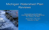 Michigan Watershed Plan Reviews