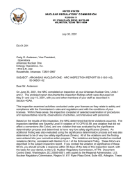 July 30, 2001 EA-01-201 Craig G. Anderson, Vice President, Operations