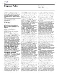 Proposed Rules 312 rulemaking process. One of these NRC-