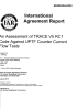 International Agreement  Report Flow  Tests