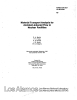 Material  Transport  Analysis  for Nuclear  Facilities A.