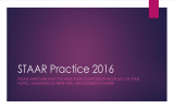 STAAR Practice 2016