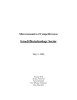 Israeli Biotechnology Sector Microeconomics of Competitiveness  May 5, 2006