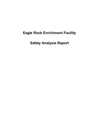 Eagle Rock Enrichment Facility Safety Analysis Report