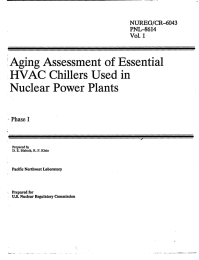 Aging Assessment  of Essential Nuclear  Power  Plants NUREG/CR-6043