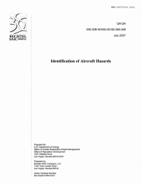 Identification of Aircraft Hazards QAQA 000-30R-WHSO-00100-000-008 July 2007