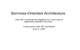 Services-Oriented Architecture