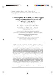 Monitoring Prey Availability via Data Loggers Deployed on Seabirds: Advances and