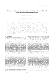 Northward migration of the Cascadia forearc in the northwestern U.S.... implications for subduction deformation