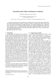 Interstellar grains: Effect of inclusions on extinction Nisha Katyal , Ranjan Gupta