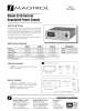 MAGTROL Model 5210 Current Regulated Power Supply 5210