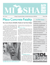 Maco Concr Maco Concrete Fatality ete Fatality In This  Issue