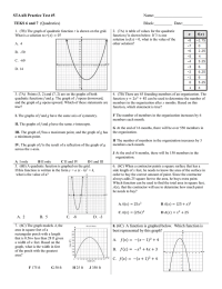 STAAR Practice Test #5 TEKS 6 and 7  Name:________________________