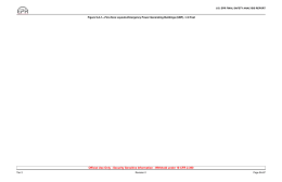 Official Use Only - Security Sensitive Information - Withhold under... Figure 9.A-1—Fire Zone Layouts-Emergency Power Generating Buildings (UBP), +/-0 Feet