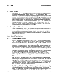 STP 3 &amp; 4 3.4  Cooling System