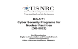 RG-5.71 Cyber Security Programs for N l