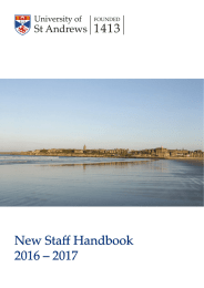 New Staff Handbook 2016 – 2017