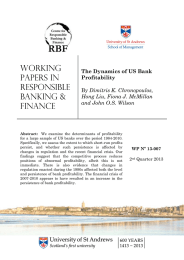 Working Papers in Responsible