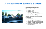 A Snapshot of Salem’s Streets • Recognize this picture?