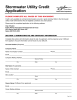 Stormwater Utility Credit Application PLEASE COMPLETE ALL PAGES OF THIS DOCUMENT.