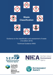 Waste Classification Guidance on the classification and assessment of waste (1st edition 2015)