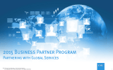 2015 Business Partner Program Partnering with Global Services