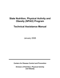 State Nutrition, Physical Activity and Obesity (NPAO) Program Technical Assistance Manual