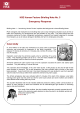 HSE Human Factors Briefing Note No. 5 Emergency Response