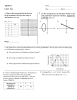 Algebra 1 Unit 2 Test