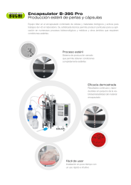 Encapsulator B-395 Pro Producción estéril de perlas y cápsulas