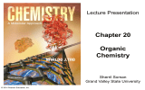 Chapter 20 Organic Chemistry Lecture Presentation