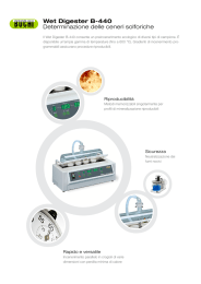 Wet Digester B-440 Determinazione delle ceneri solforiche