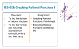 8.2-8.3: Graphing Rational Functions I