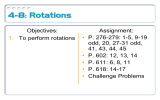 4-8: Rotations