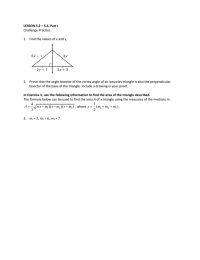 LESSON 5.2 – 5.4, Part I  Challenge Practice