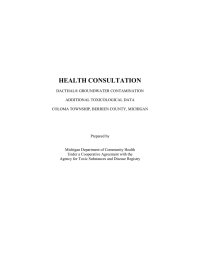 HEALTH CONSULTATION