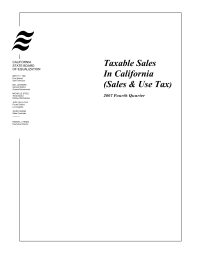 Taxable Sales In California (Sales &amp; Use Tax )